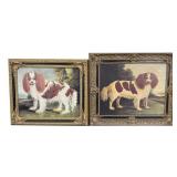 King Charles Spaniel Dog Prints on Canvas
