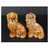 Pair of Bennington Rockingham Spaniel Dogs