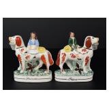 Staffordshire Prince and Princess Dogs