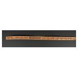 Vintage Western Tooled Leather Cowboy Billie Belt