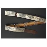 Navajo Sterling Silver Silver Concho Belt