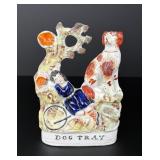 Staffordshire Dog Tray Figurine