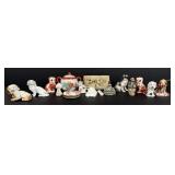 Collection of Dog Figurines and Collectibles