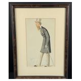 Carlo Pellegrini Vanity Fair Sykes Lithograph