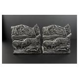 Gray Wolf National Wildlife Federation Bookends