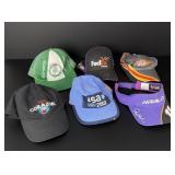 Vintage Collectible Racing and Sports Hats