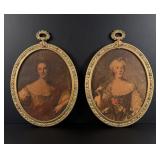 Pair of Jean Marc Nattier Portrait Prints