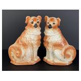 Pair of Large Staffordshire Dogs