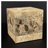 Marble Tissue Box Cover