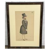 Vanity Fair Ape Lord Hardwicke Lithograph