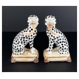 Fitz & Floyd Porcelain Dalmatian Dogs