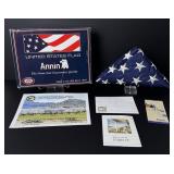 Annin Nylon United States Flag Afghanistan Flown