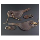 Antique Montana Cowboy Spur Straps