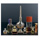 Collection of Vintage Designer Perfume Bottles