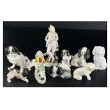 Collection of Assorted Porcelain Spaniels