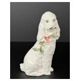 Capodimonte Italy Pottery Springer Spaniel Dog
