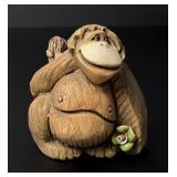 Artesania Rinconada Orangutan Figurine