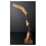 African Wood Carved Sculpture