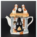 Swineside Ceramics Staffordshire Dog Teapot