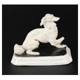 Staffordshire Bisque Borzoi Russian Hound