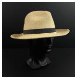Green San Francisco California Panama Fedora Hat