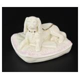 Belleek Porcelain Cavalier King Charles Spaniel