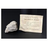 Piece of the Berlin Wall