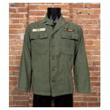 Vietnam War US Army Sateen Utility Shirt OG-107