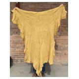 Tanned Leather Montana Elk Hide