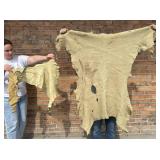 Tanned Leather Montana Deer Hides