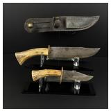 WW2 Theater Made Fighting Knife Set