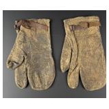 WW2 German Cold Weather Trigger Finger Gloves