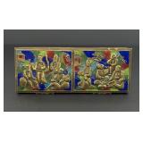 Tibetan Buddhist Cloisonne Enamel Box
