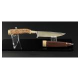 Puma Stag Horn Handle Nicker Hunting Knife