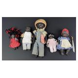 Collection of Black Americana Dolls