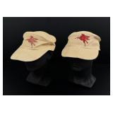 Mobil Oil Pegasus Canvas Service Station Hats