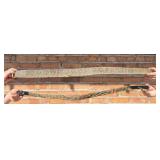 Montana Rattlesnake Leather Cowboy Belts