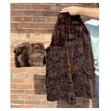 Fur Muff and Drape