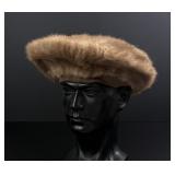 Blonde Mink Fur Beret