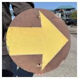Montana USFS US Forest Service Arrow Sign