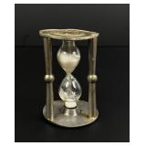 Pewter Hourglass