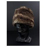 Beaver Fur Mountain Man Trapper Hat