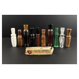 Collection of duck and Goose Hunting Calls