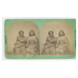 William Chamberlain Ute Indians Utah Stereoview