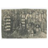 Montana Indian School Basketball Team Photo