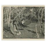 Mrs. Bull Child Blackfoot Indian Montana Photo