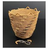 Cowlitz Klickitat Native American Indian Basket