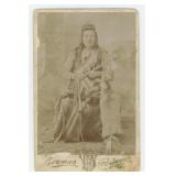 Eagle Shirt Nez Perce Indian Cabinet Photo
