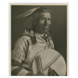 Striped Wolf Montana Blackfoot Indian Photo