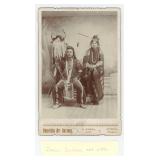 James Joshua Oregon Nez Perce Indian Cabinet Photo